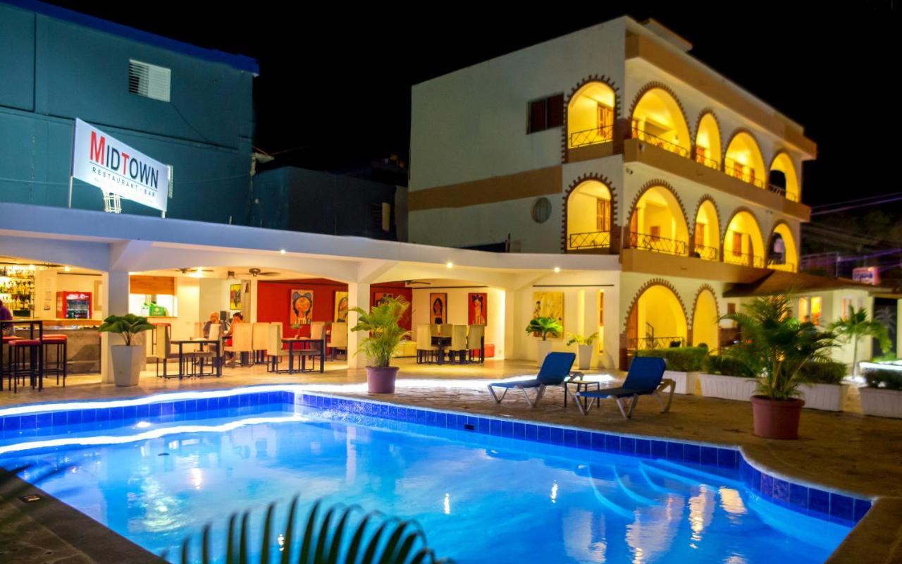 Hotel Las Palmeras Sosúa المظهر الخارجي الصورة